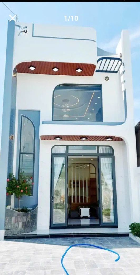 Mẫu nhà phố dạng tân thời tại Tây Ninh do Bạch Đằng thiết kế – phong cách nhà phố dạng tân thời