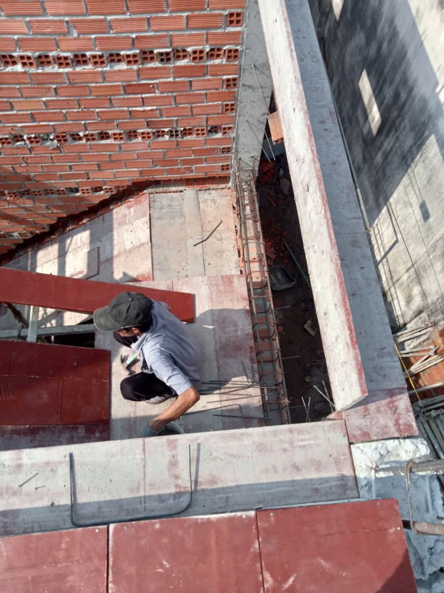 Hoàn thiện công trình tại Phường Long Hoa – xây nhà tại Long Hoa