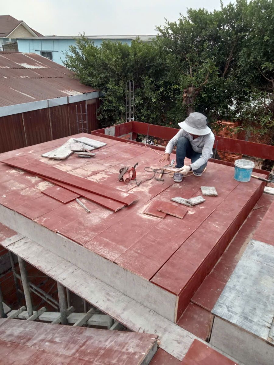 Bàn giao công trình tại Phường Long Hoa – xây nhà tại Long Hoa