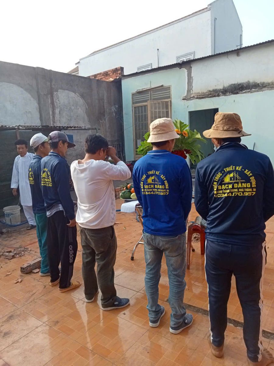 Đổ móng nhà tại Phường Long Hoa – xây nhà tại Tây Ninh từ a-z